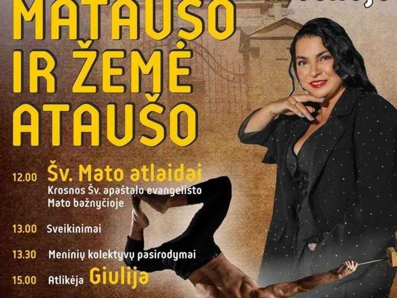 Krosnos šventė „Po šv. Mataušo ir žemė ataušo“