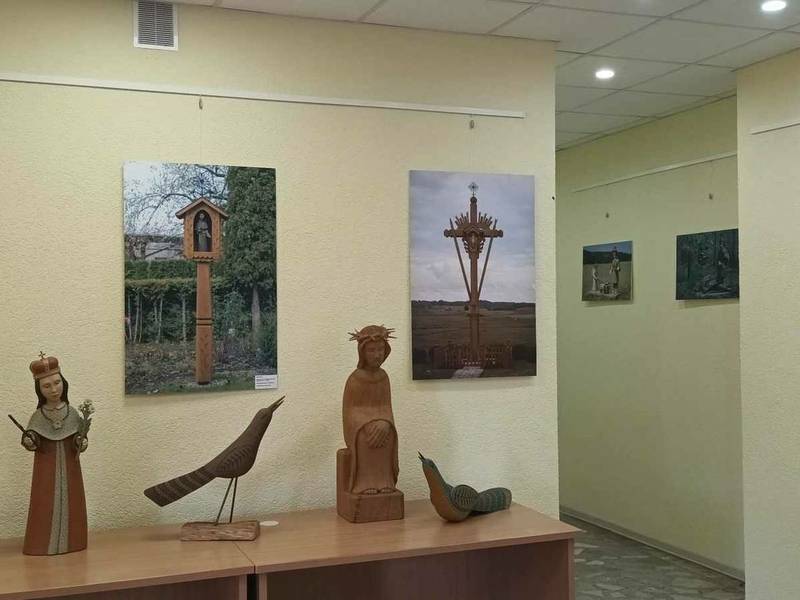 Exhibition of the works of folk artist Artūras Janickas