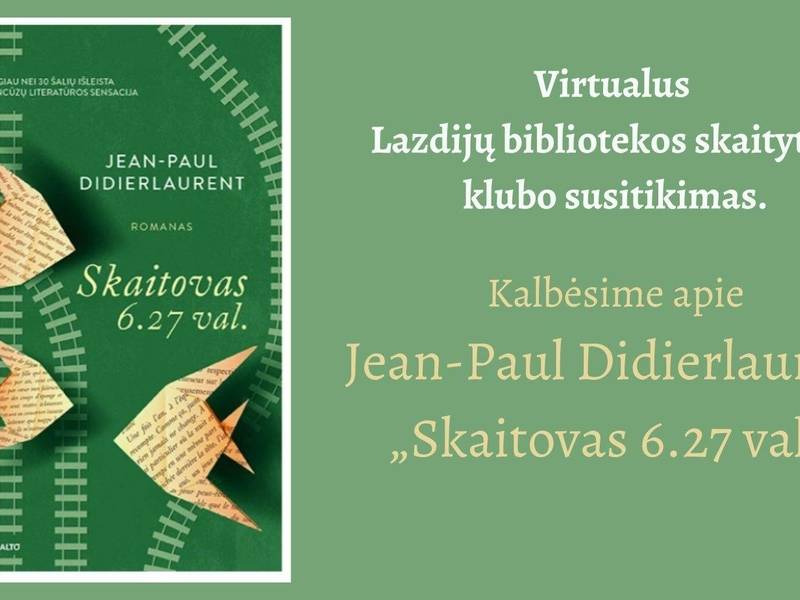 Wirtualne spotkanie Klubu Czytelniczego Biblioteki Łoździejskiej