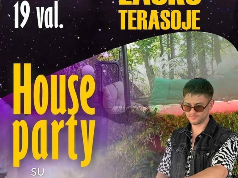 House party su DJ Aidu Mačioniu