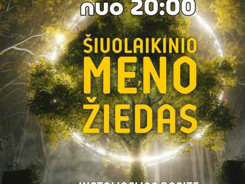 Meno instaliacijų reginys „Šiuolaikinio meno žiedas“