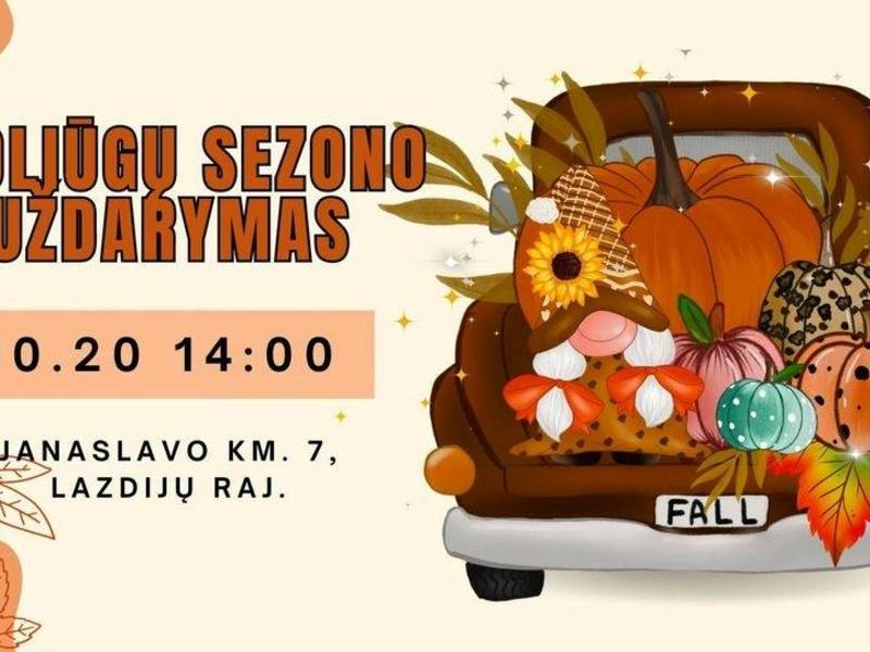 Closing of the pumpkin season in the village of Labastogii