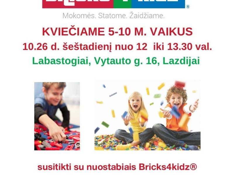 Bildung für 5-10-jährige Kinder mit Bbricks4kidz