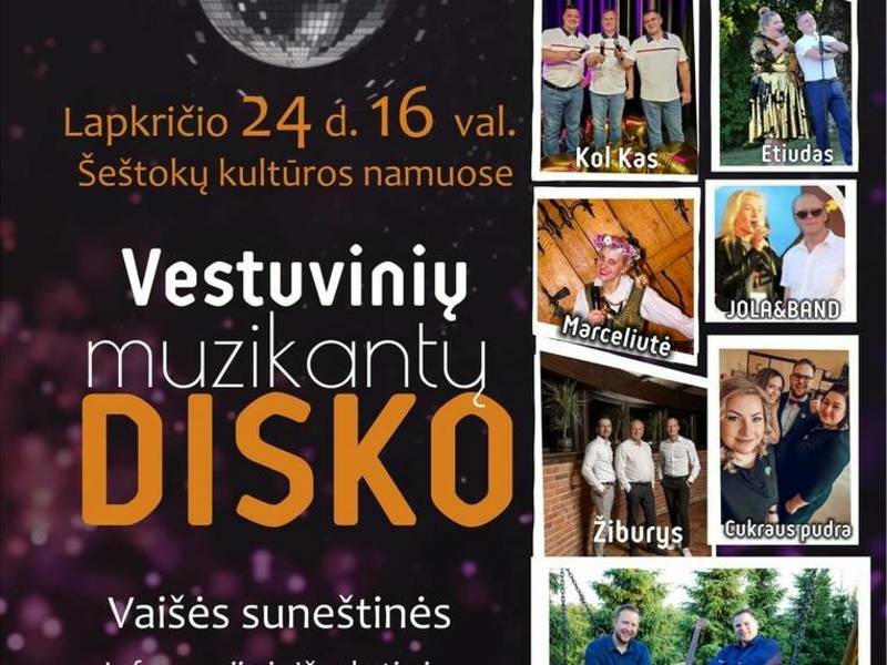 Koncertas „Vestuvinių ansamblių disko“