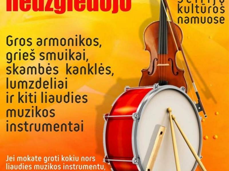 Instrumentinio folkloro vakaras "Kol gaidžiai neužgiedojo"