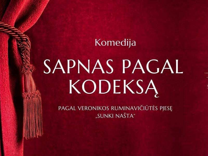 Varėnos kultūros centro teatro studijos „Kizas“ spektaklis „Sapnas pagal kodeksą“