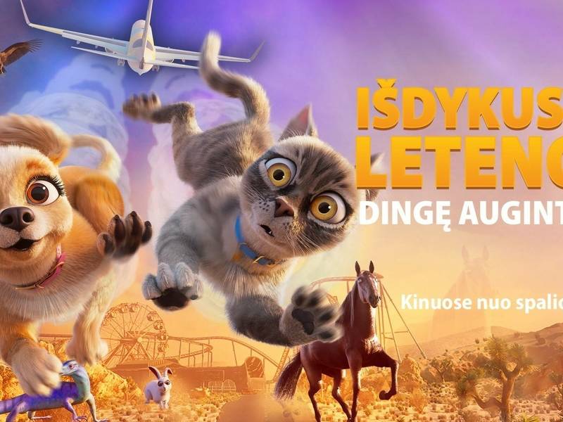 Animacinis filmas „Išdykusios letenos. Dingę augintiniai“